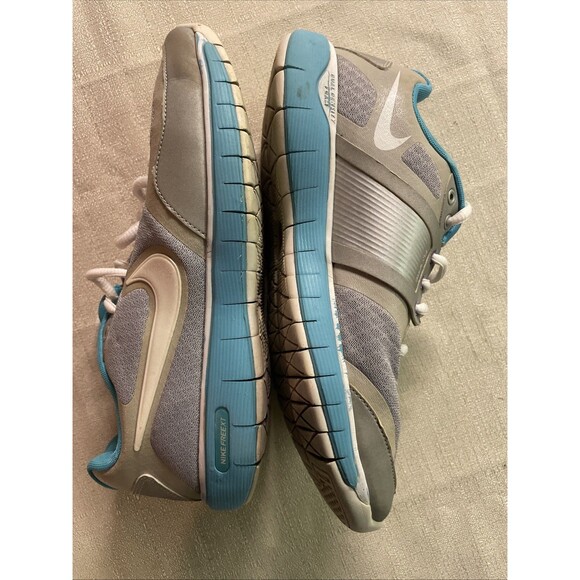 Women’s Nike Free XT Everyday size 6.5 gray white and teal Fly wire density foam - Picture 6 of 10